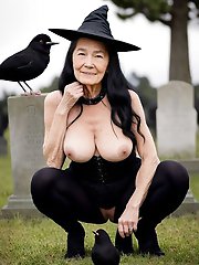 Alluring aged female is seducing like a pro