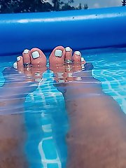 Submerged feet collection 1