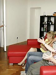 Sensual experienced girlfriend is masturbating